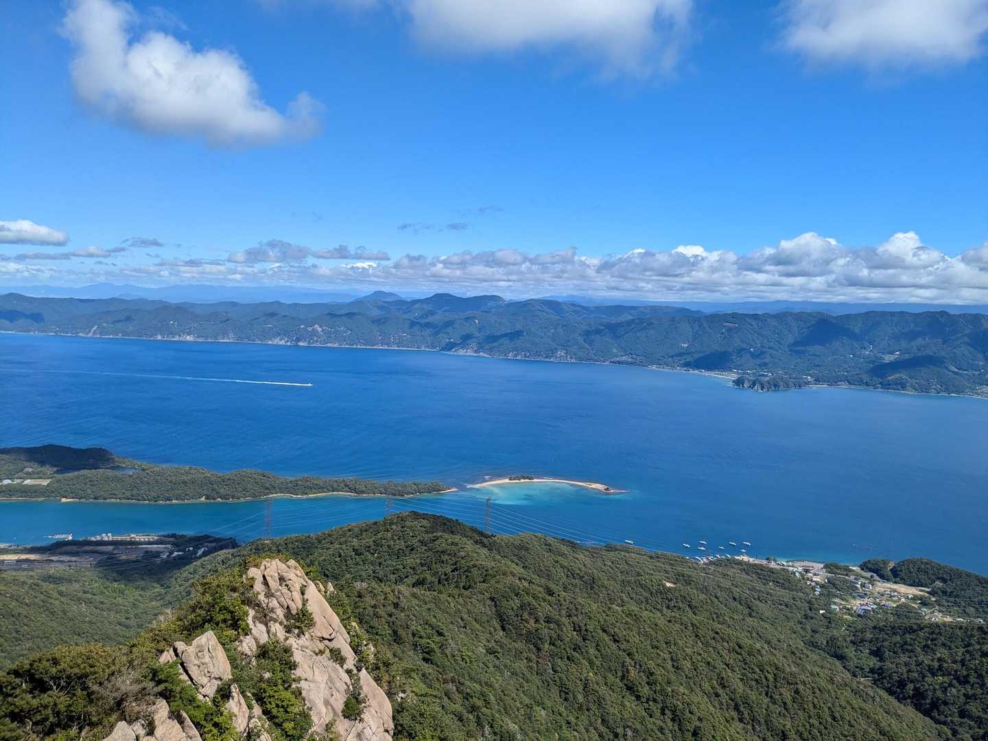 少し激下っての絶景ポイント！