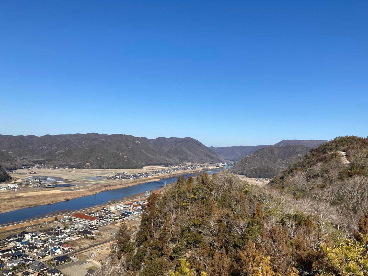 烏帽子岩からの眺め