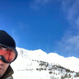 白馬三山と🏔️⛰️🏔️