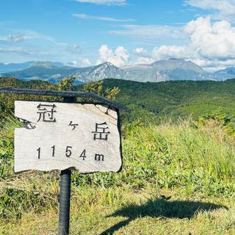 山頂看板。
この辺りの山は看板のデザイン統一されていてセンスいいですよね。