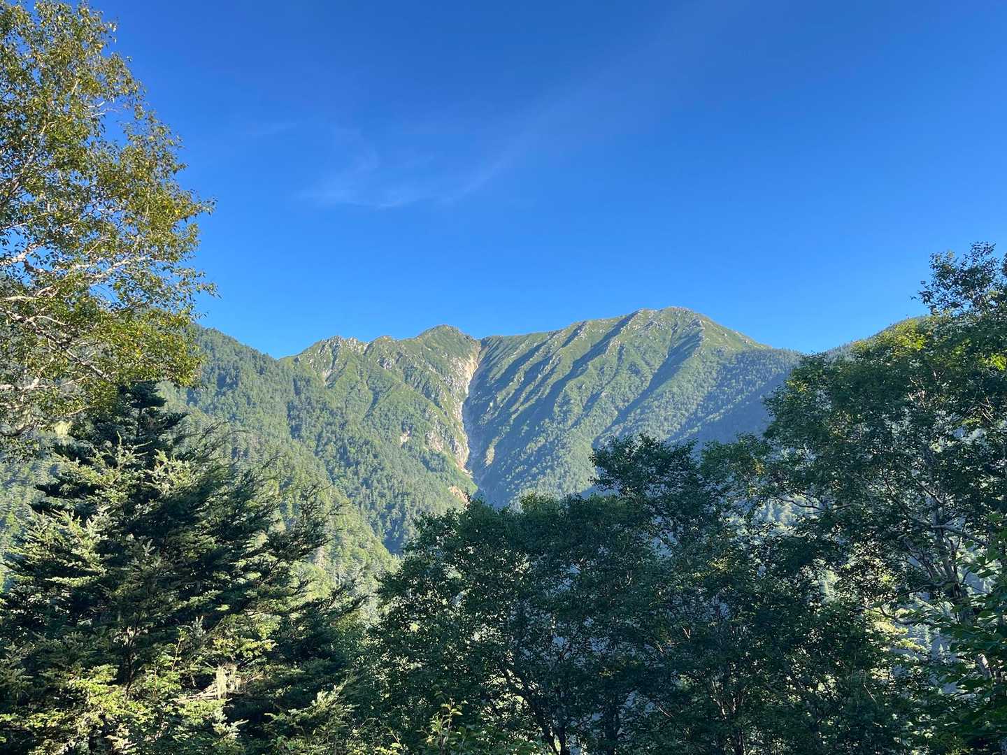 三股-常念岳-蝶ヶ岳 周回コースの写真