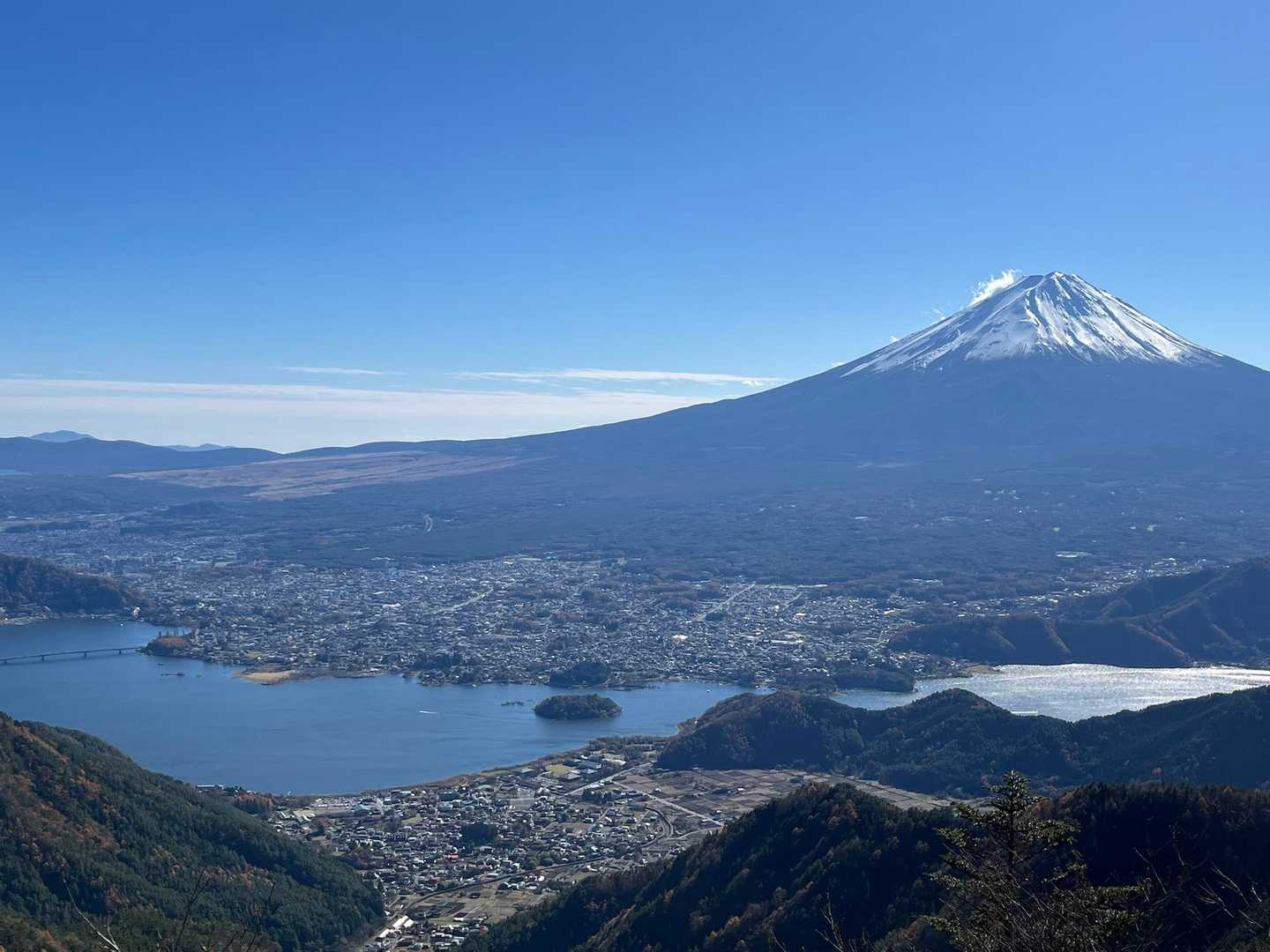 ちょい移動してからの富士山