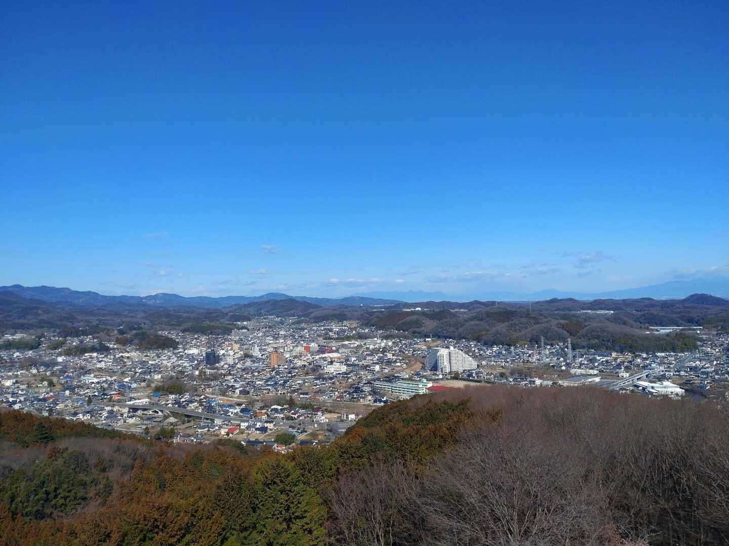 仙元山遊歩道入口-仙元山-城山-柳町橋 周回コースの写真