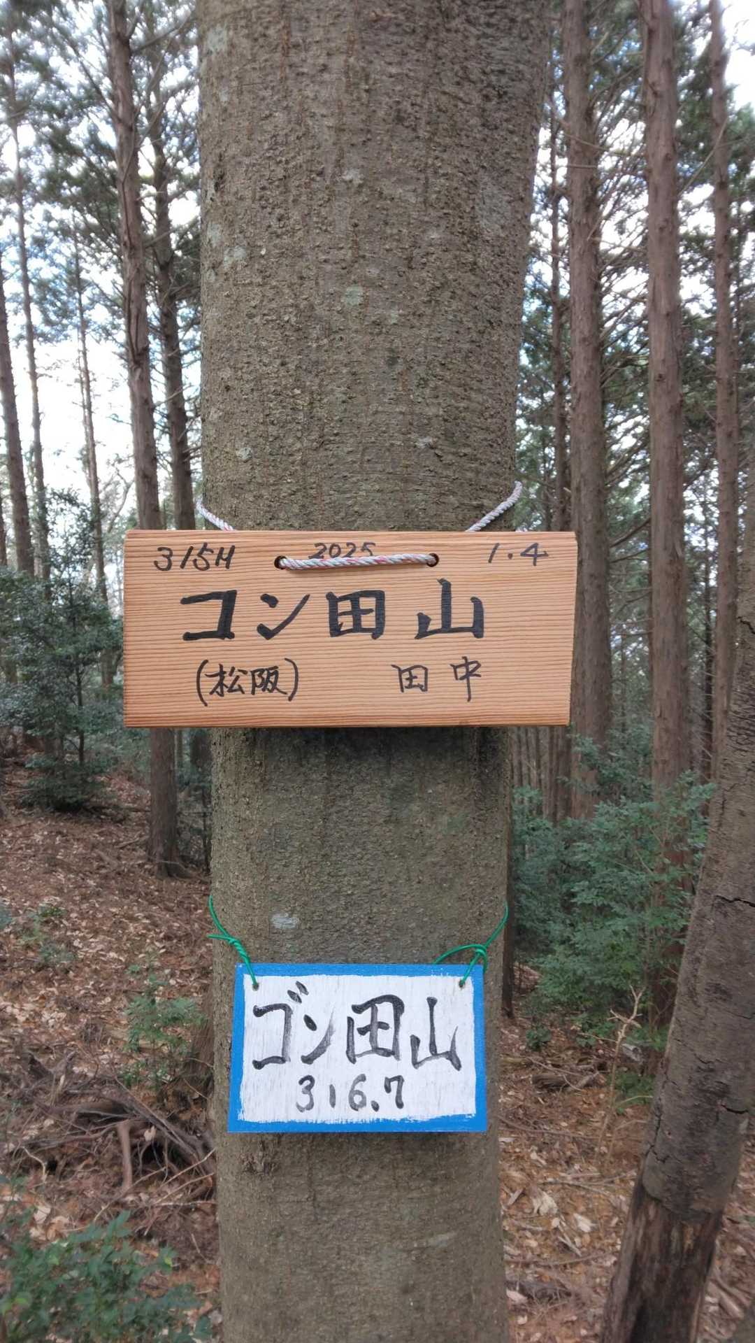 ゴン田山とも言うのかな(⁠･⁠o⁠･⁠;⁠)