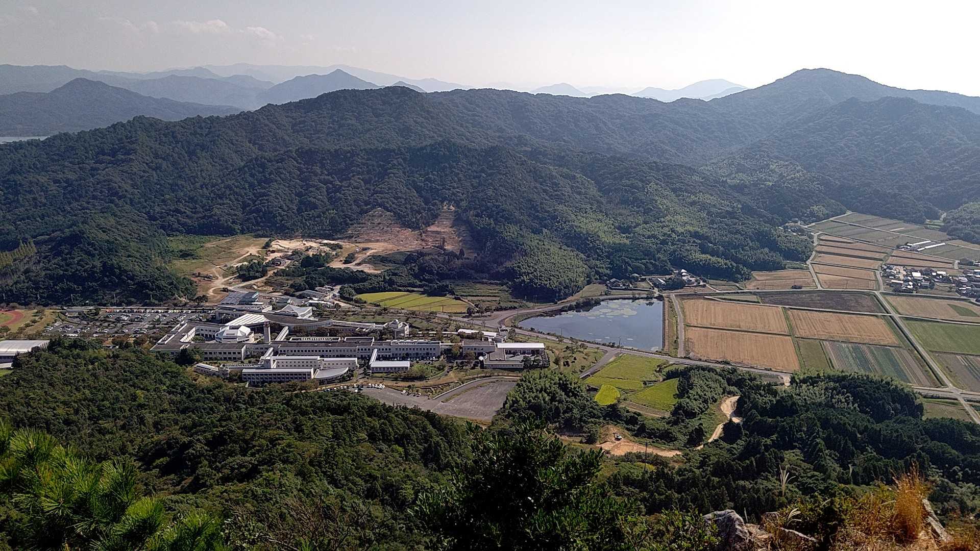亀山登山口-火の山-火の山登山口-梅ノ木峠 周回コースの写真
