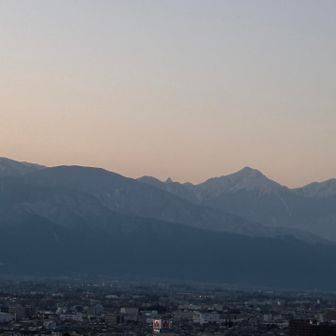 槍ヶ岳が見えると何故か嬉しくなります。