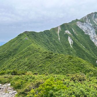 象ヶ鼻までの尾根道