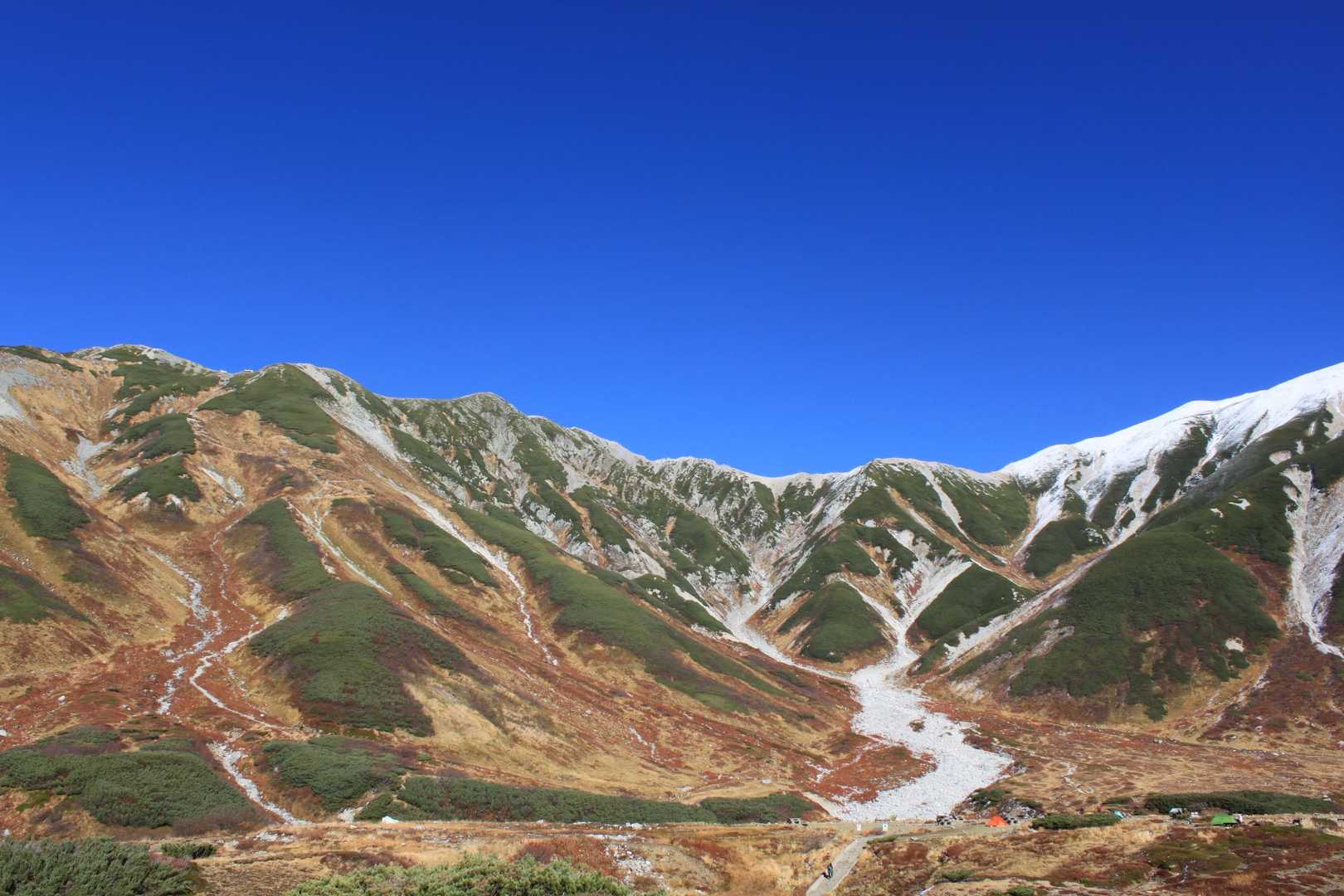 別山-室堂登山口 縦走コースの写真