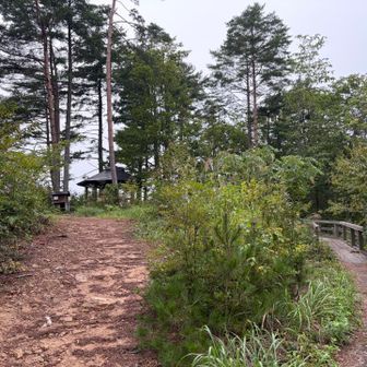 安峰山・山頂へ！