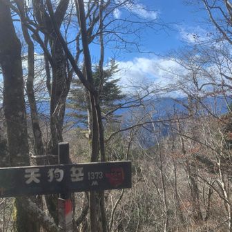 天狗岳
こちらも眺望なし