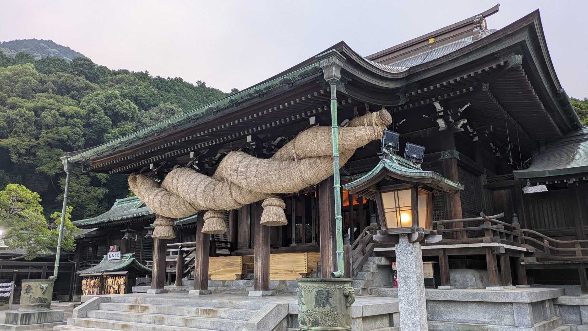 日本一のしめ縄