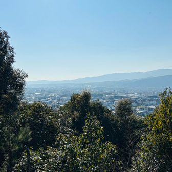 今日のコース、景色いいとこばかり🎶