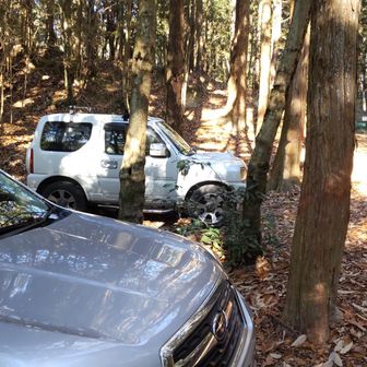 山路🅿️
隣に多分kazzさんのJimny🚙