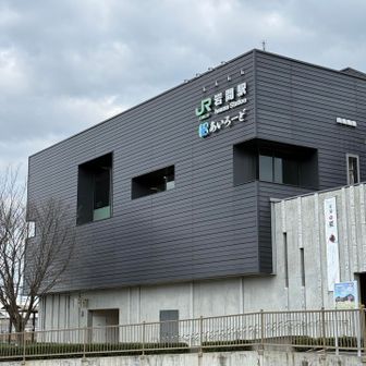 岩間駅に到着です♪