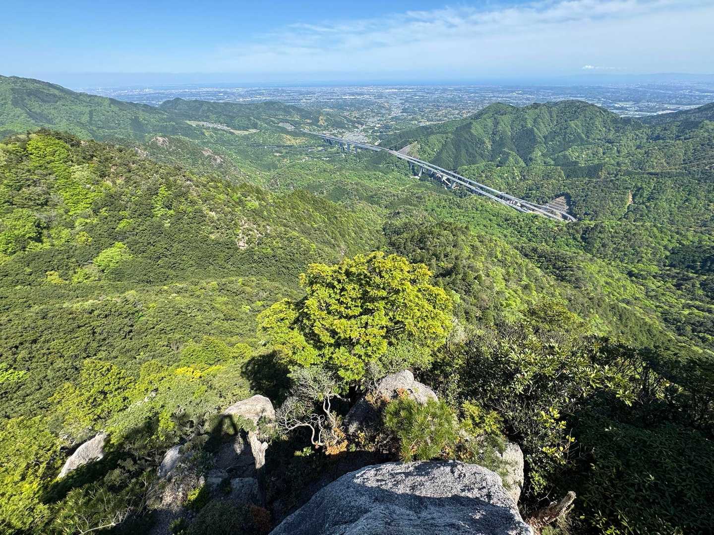 鬼ヶ牙登山口-鬼ヶ牙本峰-長坂の頭-船石-ベンケイ-小太郎 周回コースの写真