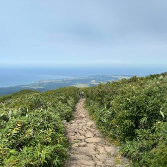 最後は絶景みながら下山