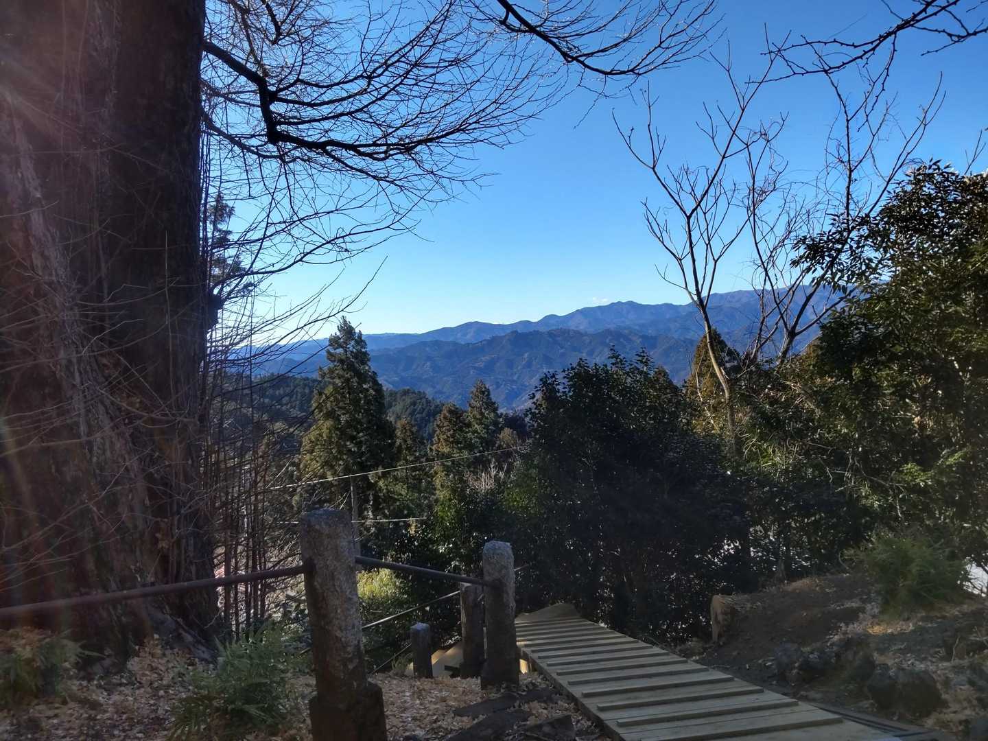 奥多摩、秩父方面かな