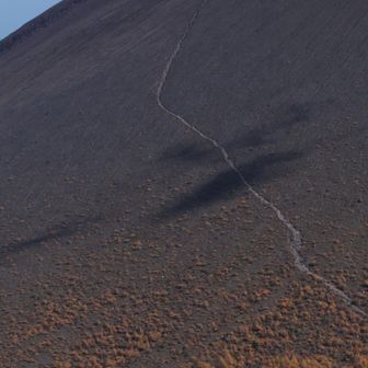 前掛山までの登山道が美しい
