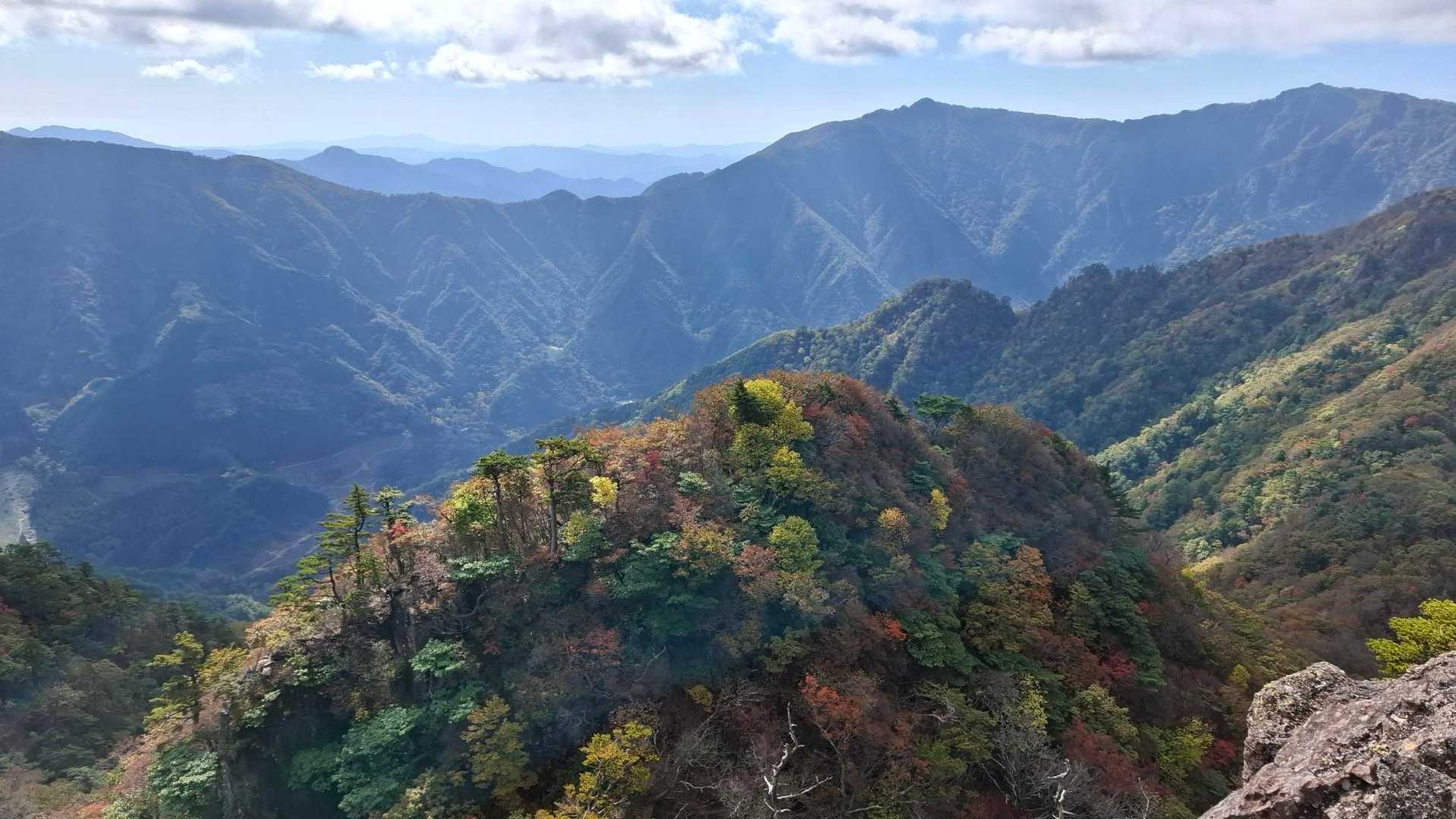 八丁越-大障子岩 往復コースの写真