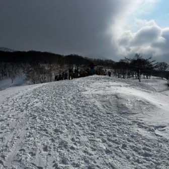 対戦よろしくお願いします。BC勢のグループいっぱいいました。山行中に全く会わんかったな