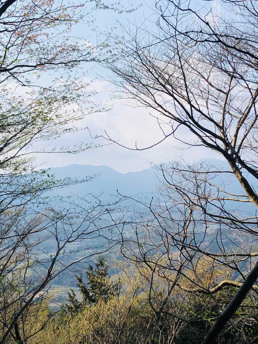 途中で見えた赤城山