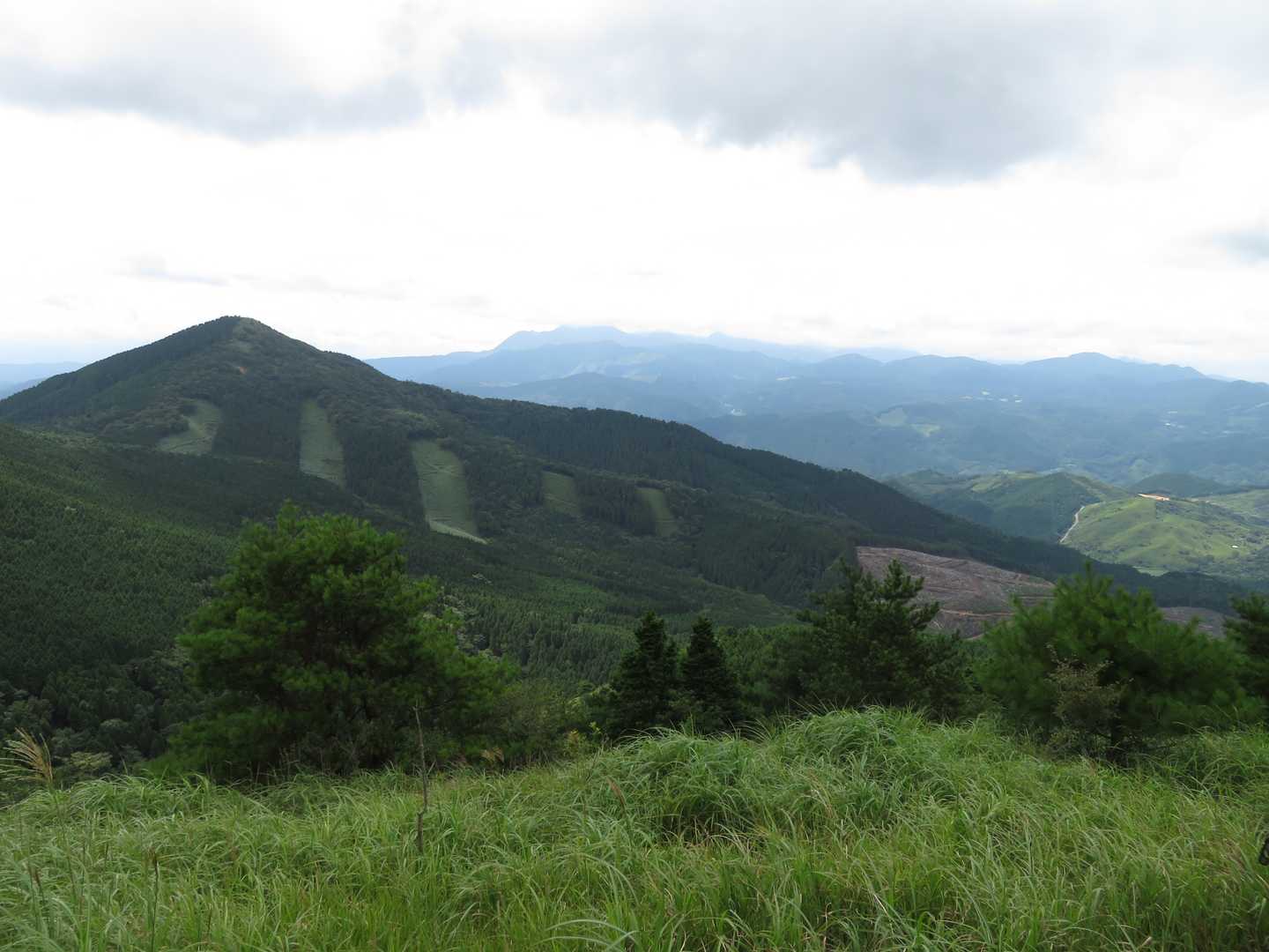 下山途中の景色です。