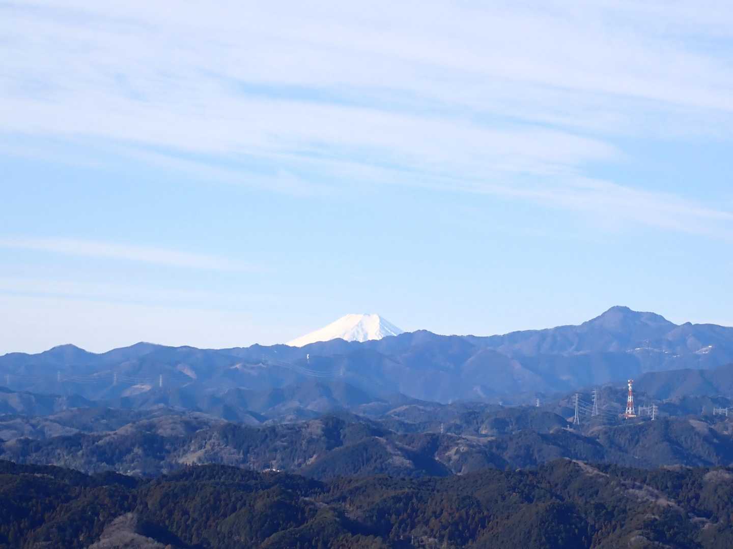 富士山もこの通り🗻
冠雪が美しい✨