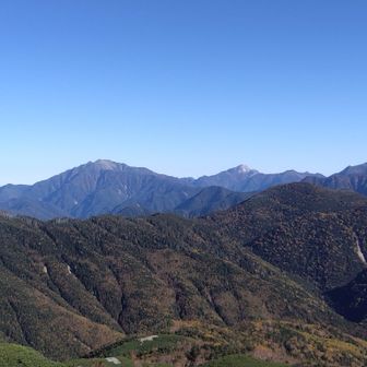 仙丈ヶ岳　甲斐駒ヶ岳
カッコいいw