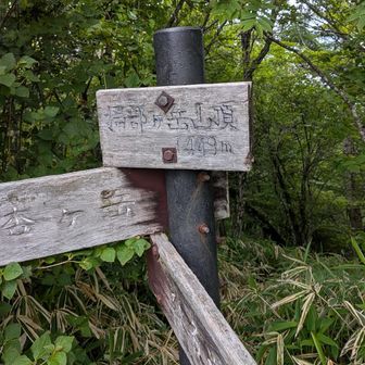 榛名山の最高峰、掃部ヶ岳(かもんがたけ)。