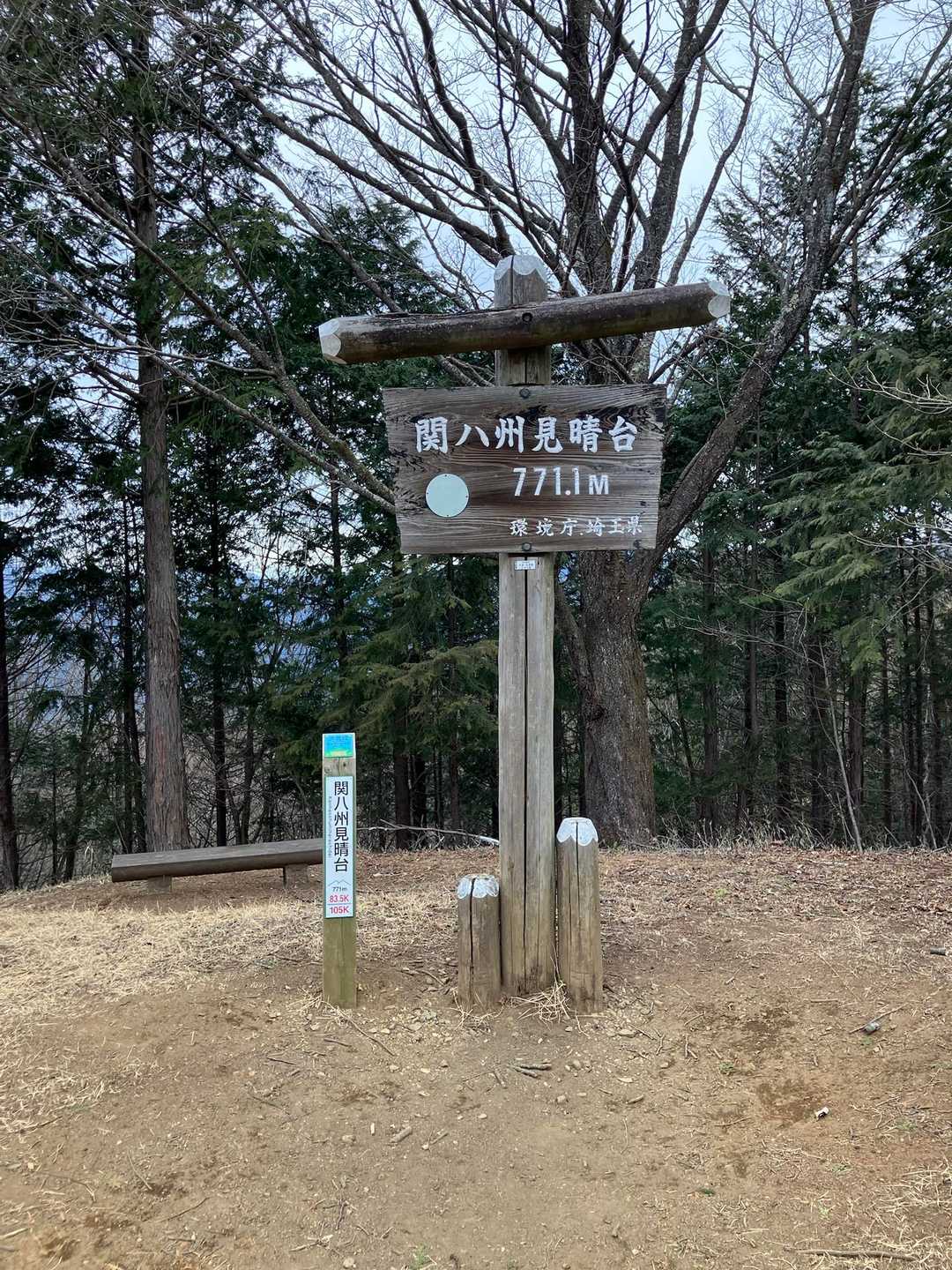 正丸駅-ツツジ山-ぶな峠-飯盛山-飯盛峠-関八州見晴台-関 縦走コースの写真