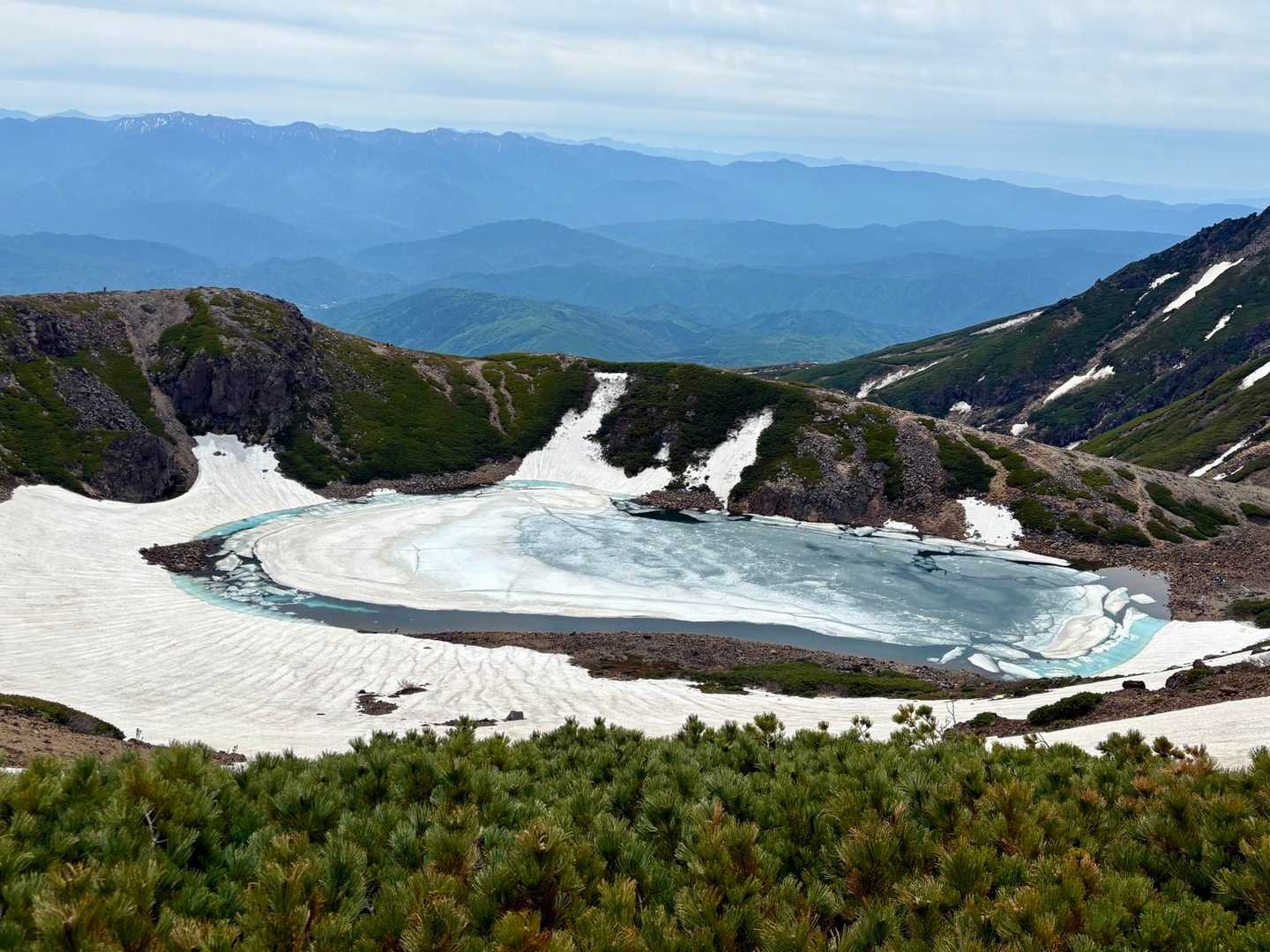 御嶽登山道入口（濁河温泉）-飛騨頂上 往復コースの写真