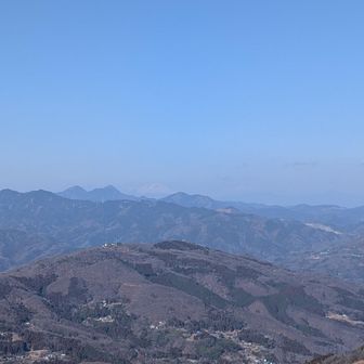 大霧山からの景色
