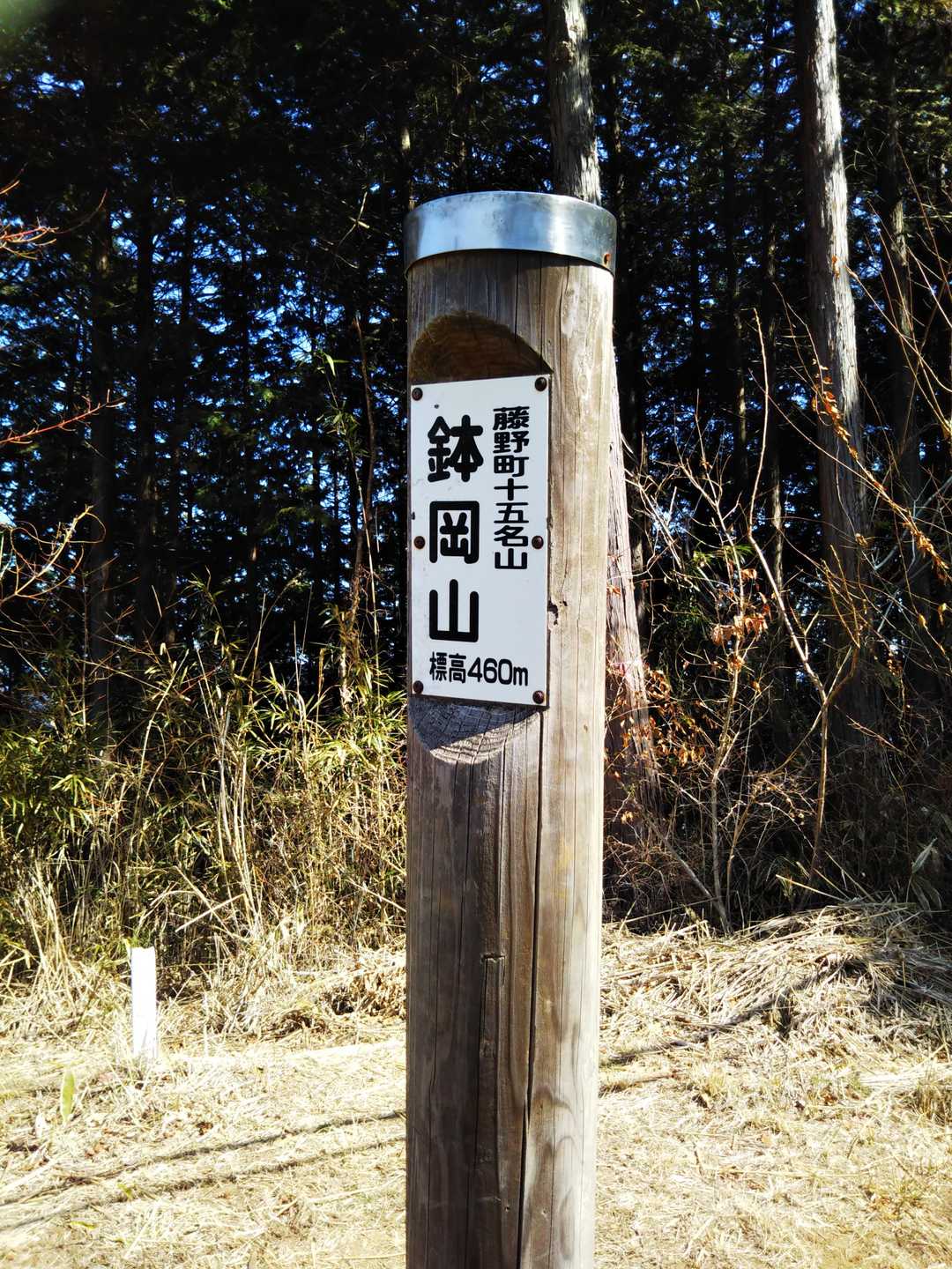 ４座め  鉢岡山
ここは人気が、あるんですね
10人くらいのかたとすれ違いました