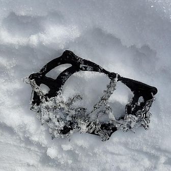 チェーンアイゼンが壊れた　この場所で良かった