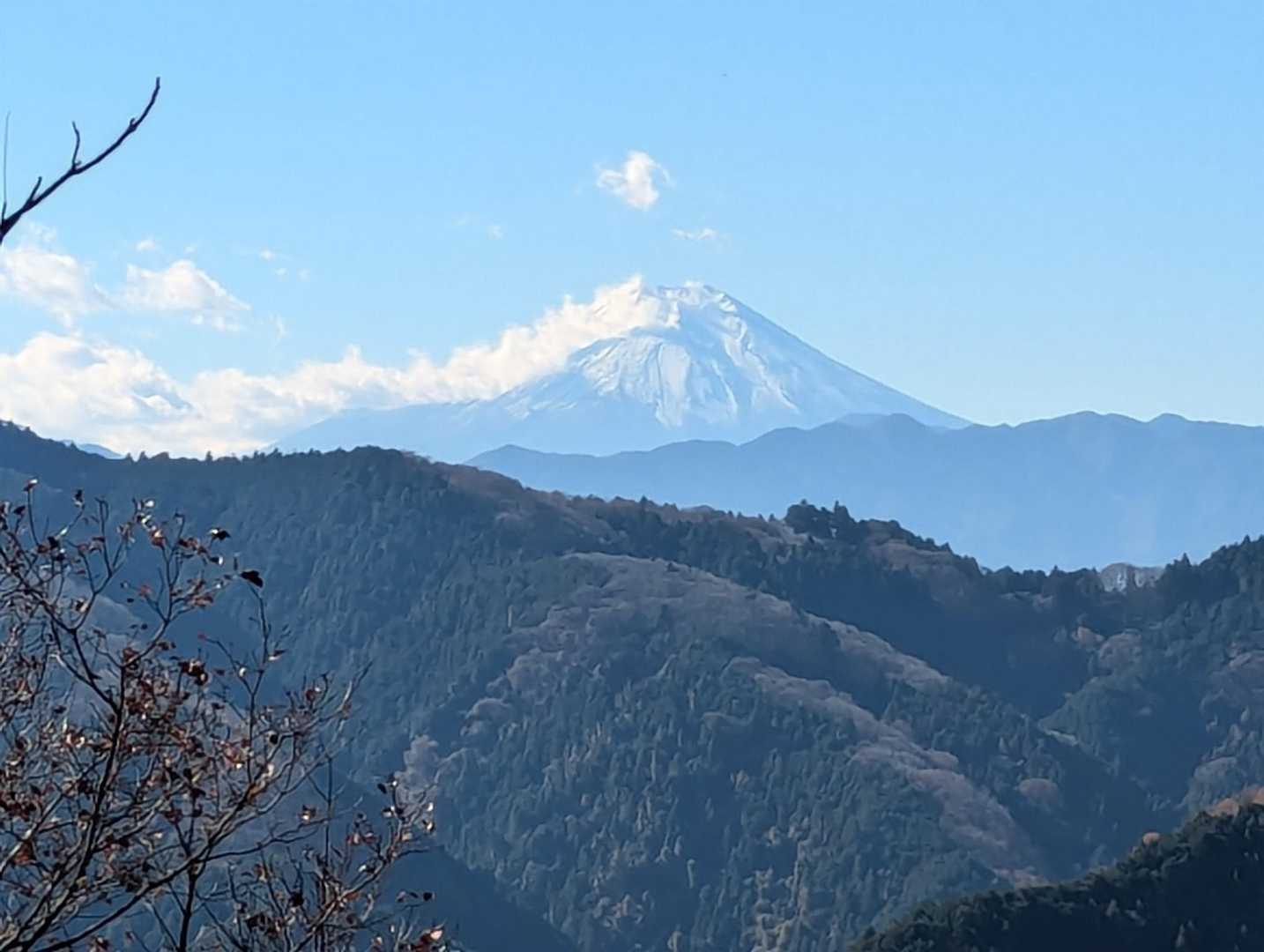 八王子城跡ハイキングコース入口-唐沢山-北高尾富士見台-板 縦走コースの写真