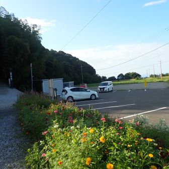 伊崎不動尊の専用駐車場あったのね🤭