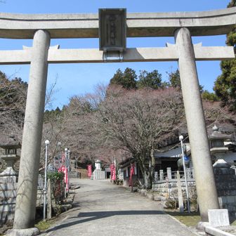 能勢妙見山 鳥居