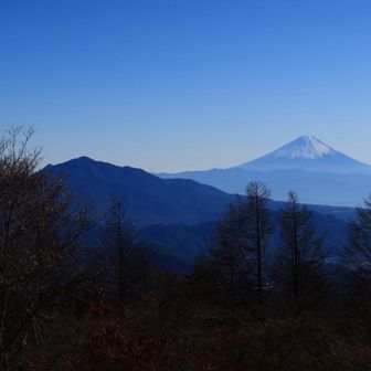 〆の富士山