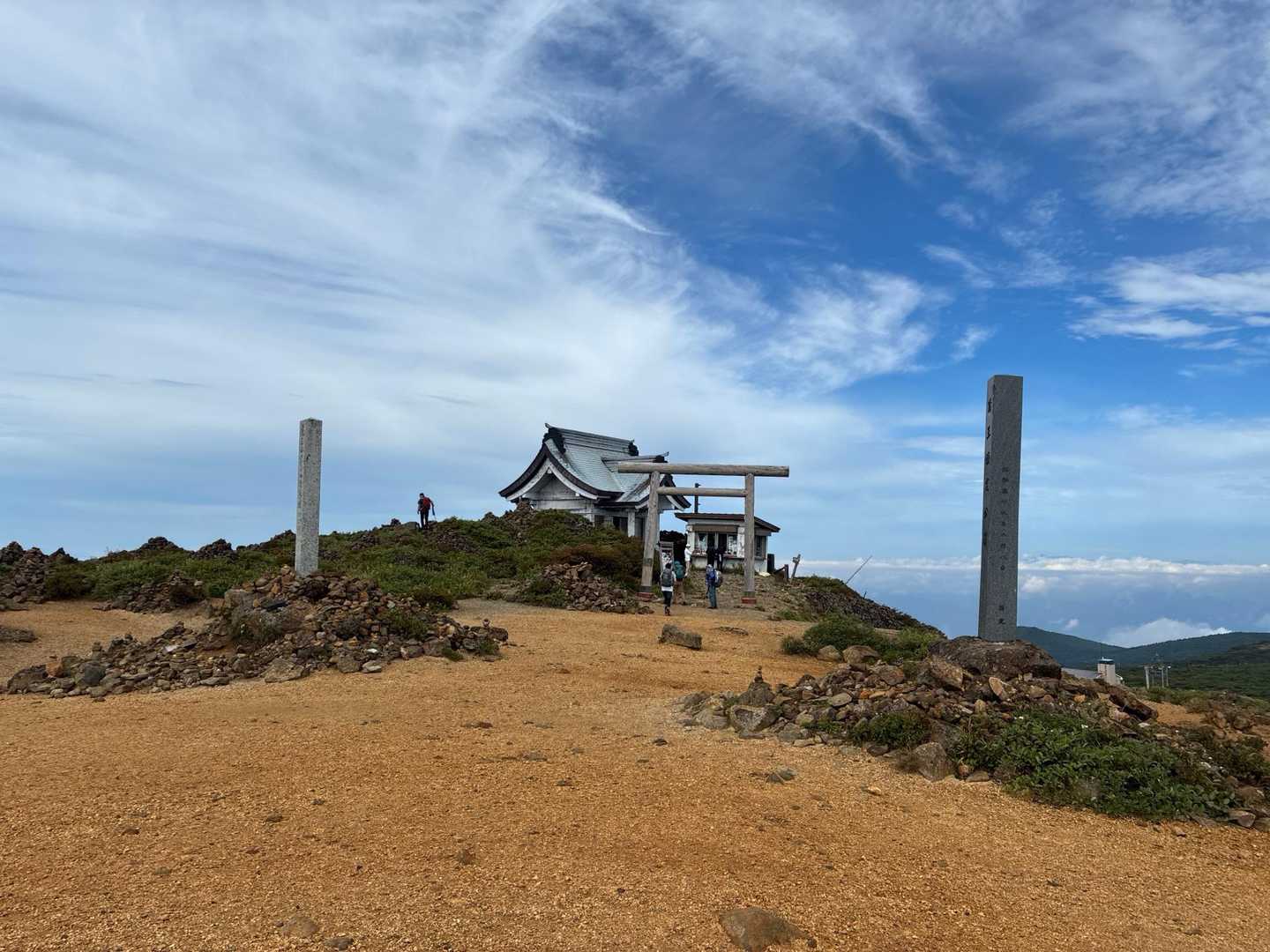 大黒天登山口-刈田岳-蔵王山 往復コースの写真