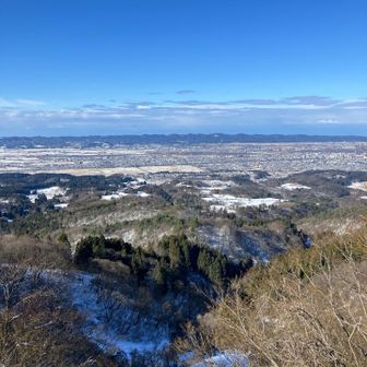 越後平野なう　おつかれ山