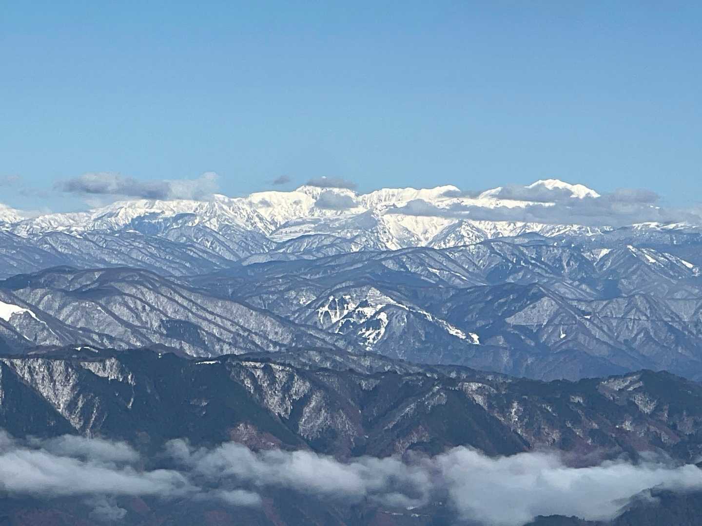 この時間でも雲海が広がっていました