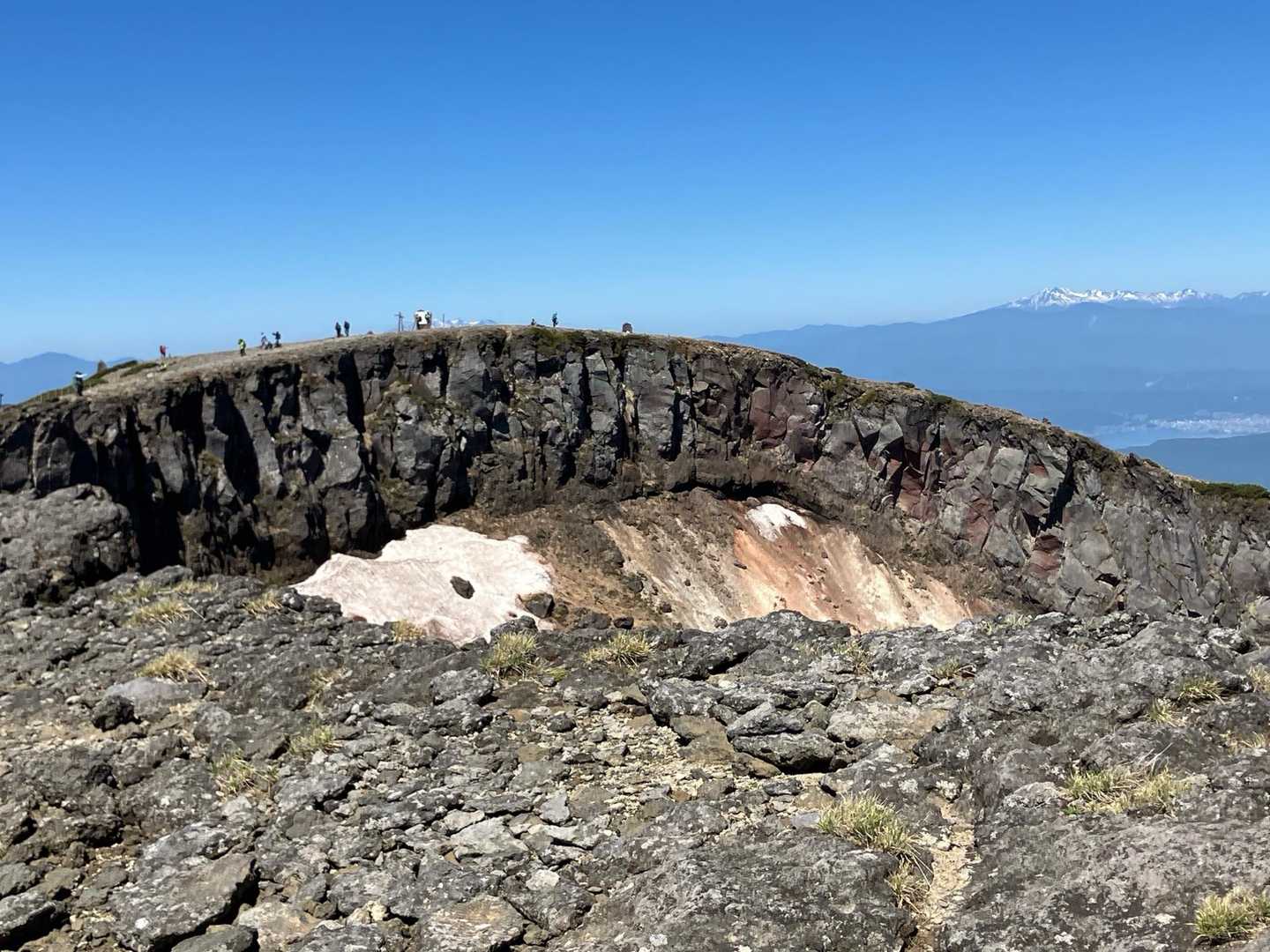 夏山や絶景飽かねど風冷た-硫黄岳・赤岩ノ頭・峰の松目 / はいく（no