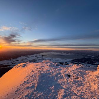 山頂でしか見れない景色