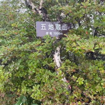 五地蔵山山頂