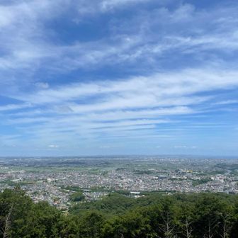 弘法山からの展望。
江ノ島やみなとみらい方面も見えました。房総半島もうっすらと。