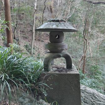 飯盛神社下の分岐点