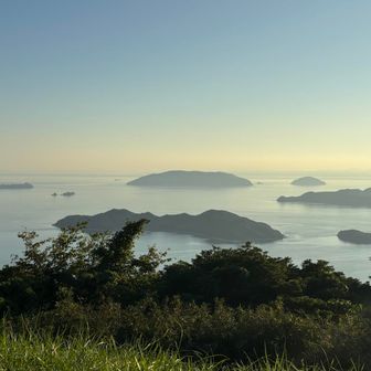 またもや多島美に癒される
よく思うけれど山口県内けっこう離島が多い