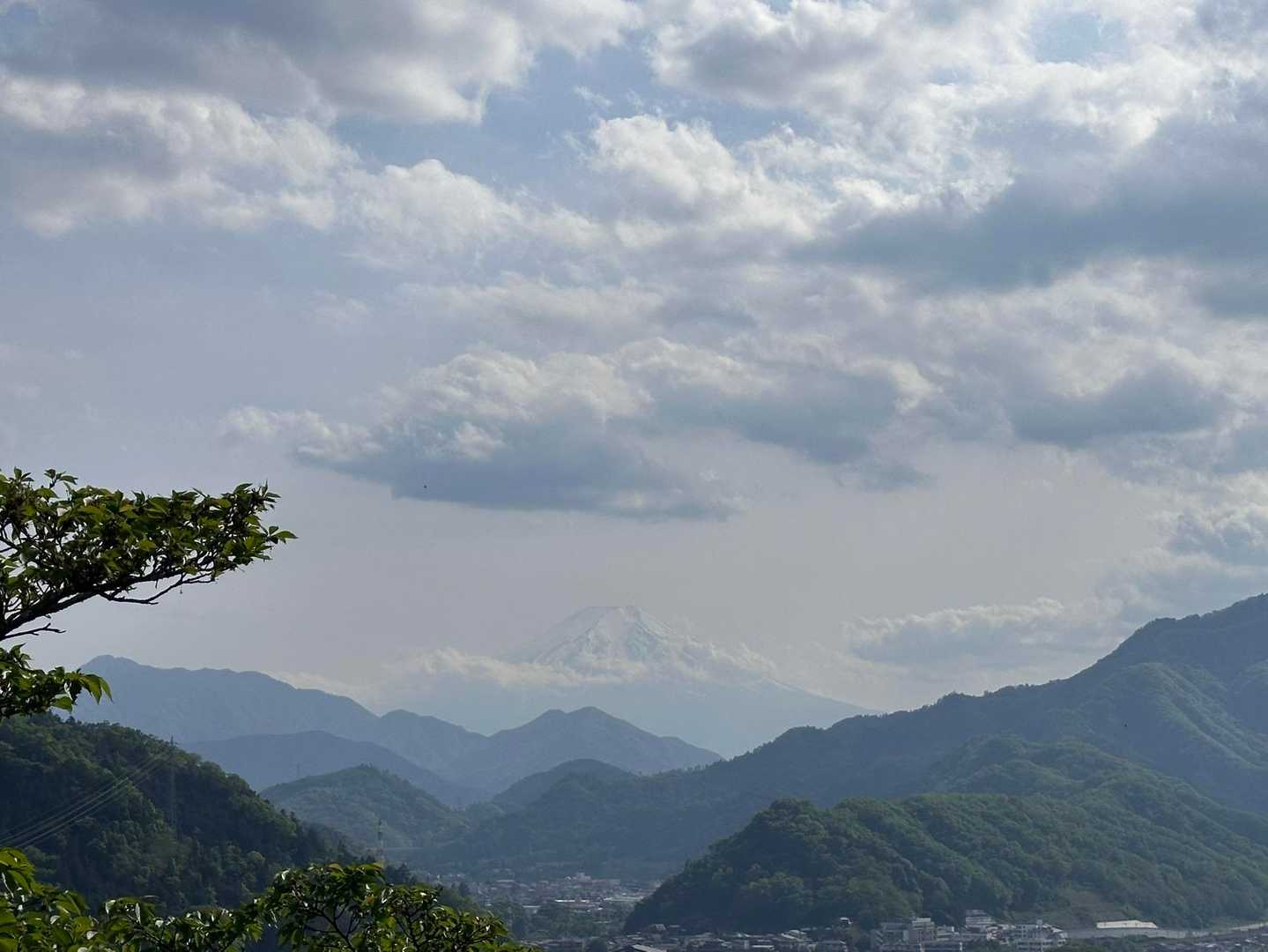 丸山山頂からの富士山！！
