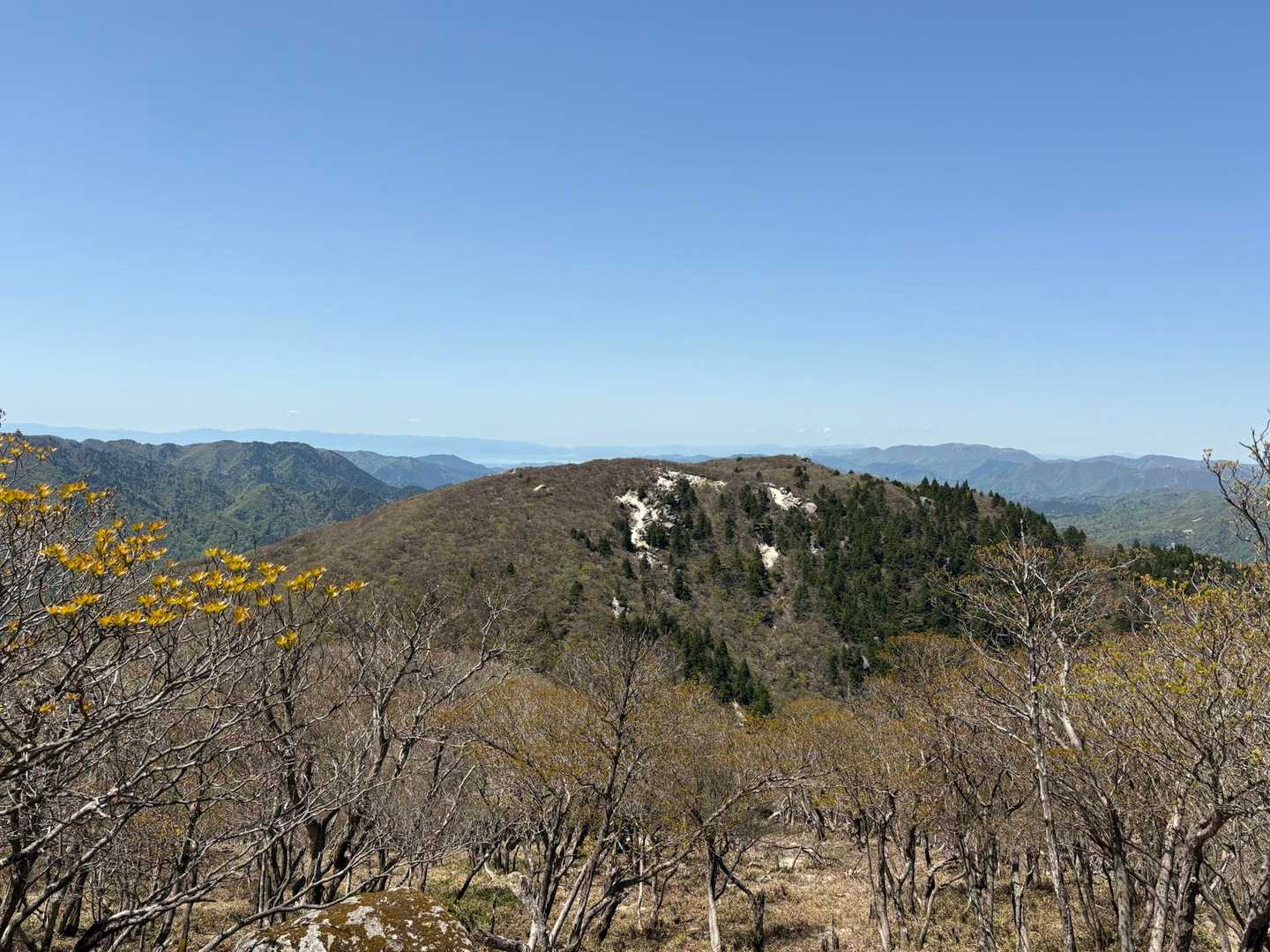 国見岳方面