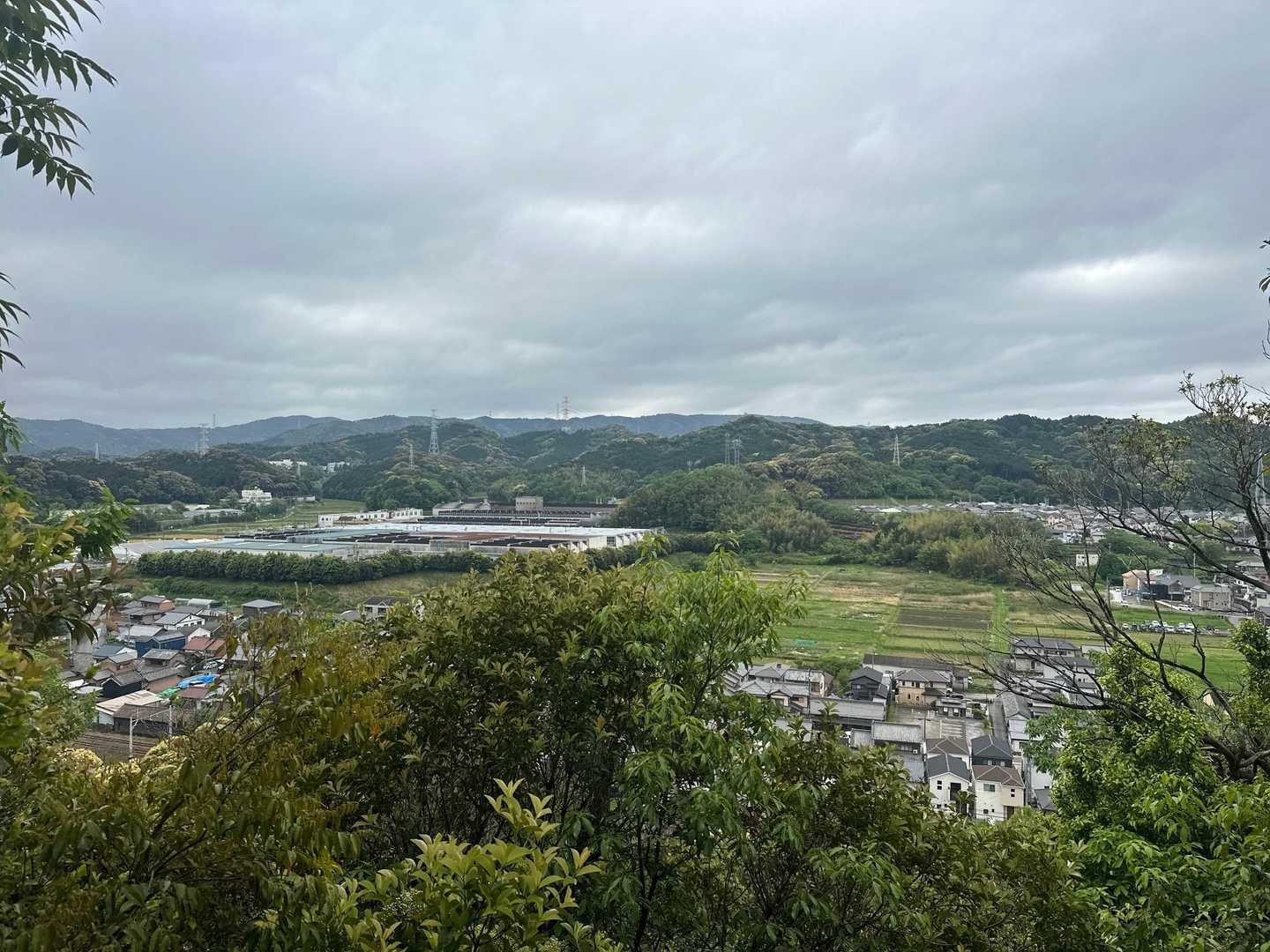 晴れるって言ってたけど曇ってるね☁️